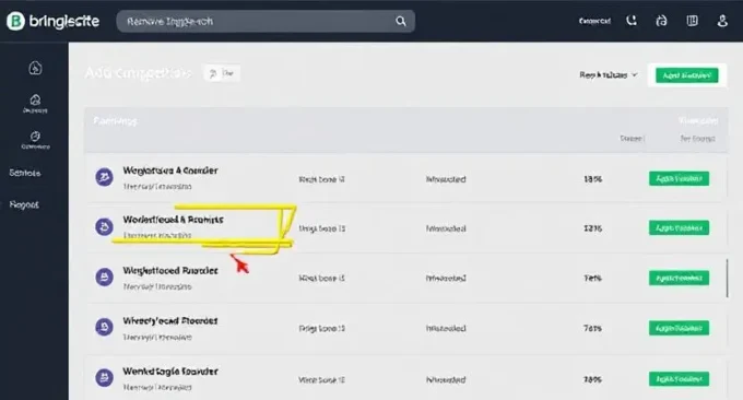 brightlocal remove and add competitors in ranking tracker