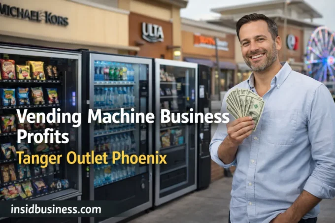 vending machine business profits Tanger Outlet Phoenix